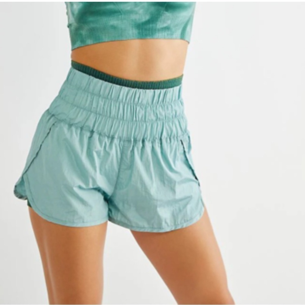 Free people Women's Light Blue Athletic Shorts